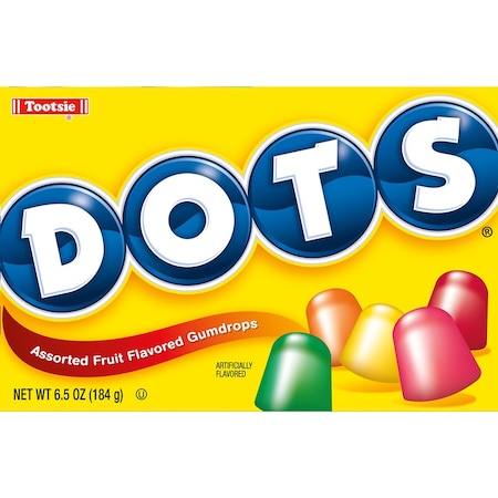 Tootsie Roll Dots Assorted Fruit Gumdrops 6.5 oz 87000